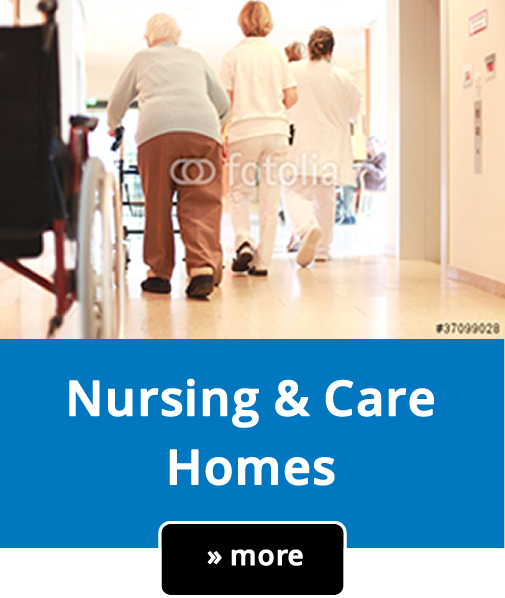 nursing and care homes